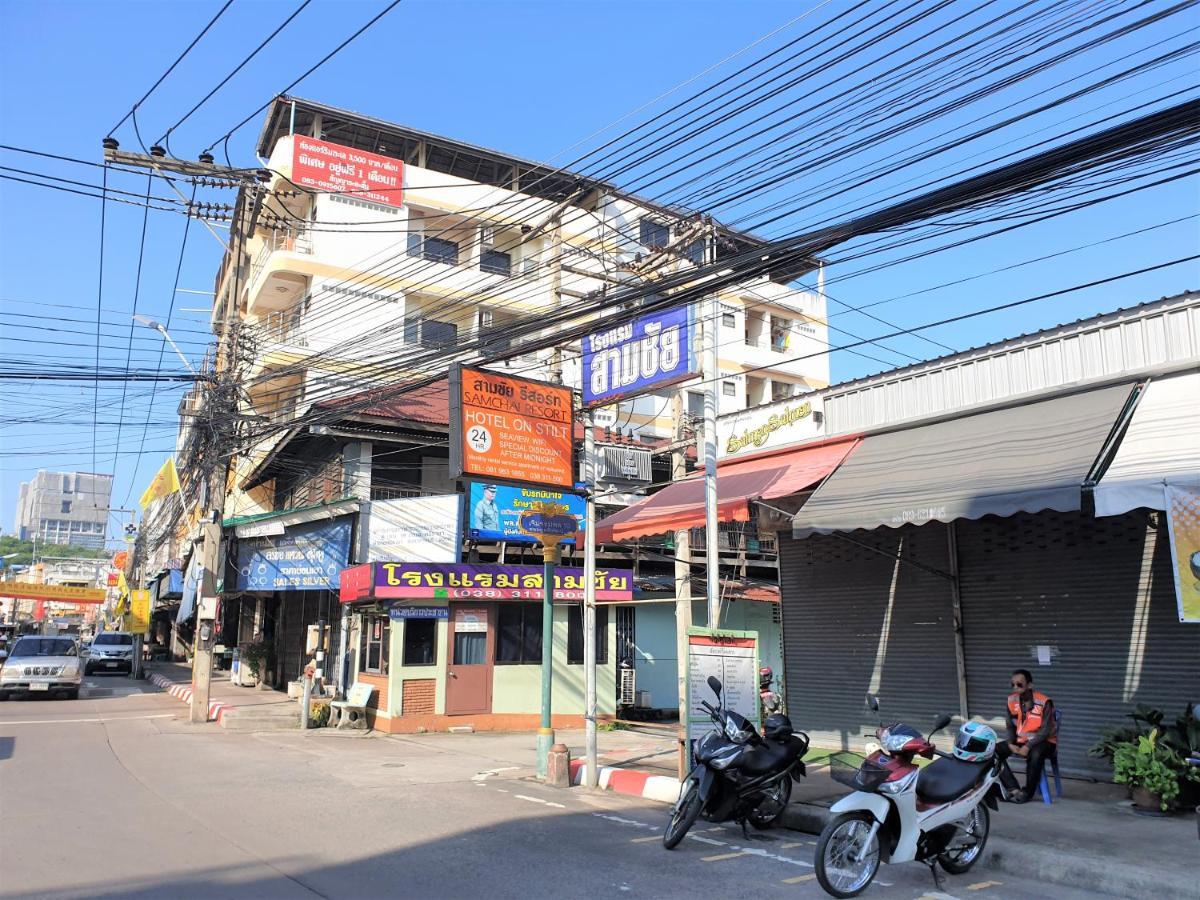 Samchai Hotel Sziracsa Kültér fotó